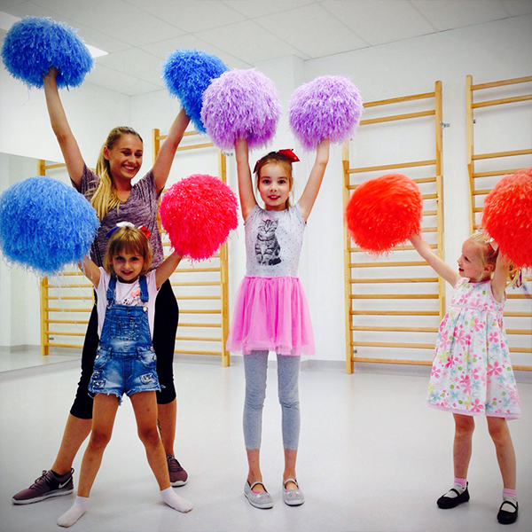 Zajecia taneczne cheerleading dla dzieci w Markach