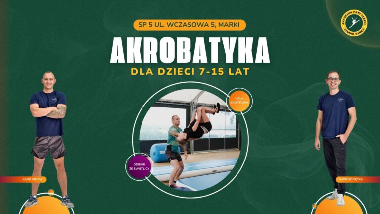Akrobatyka dla dzieci w SP 5 Marki