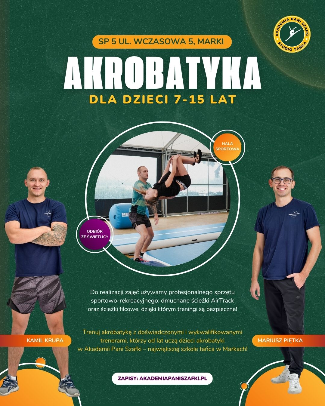 AKROBATYKA dla dzieci SP5 MARKI