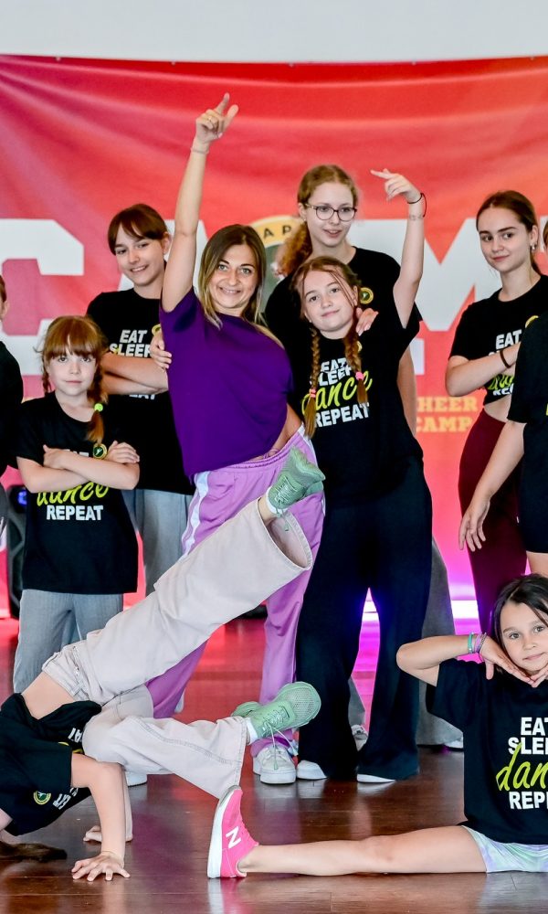 Dance Camp Akademii Pani Szafki: uczestnicy obozu tanecznego po&nbsp;treningu